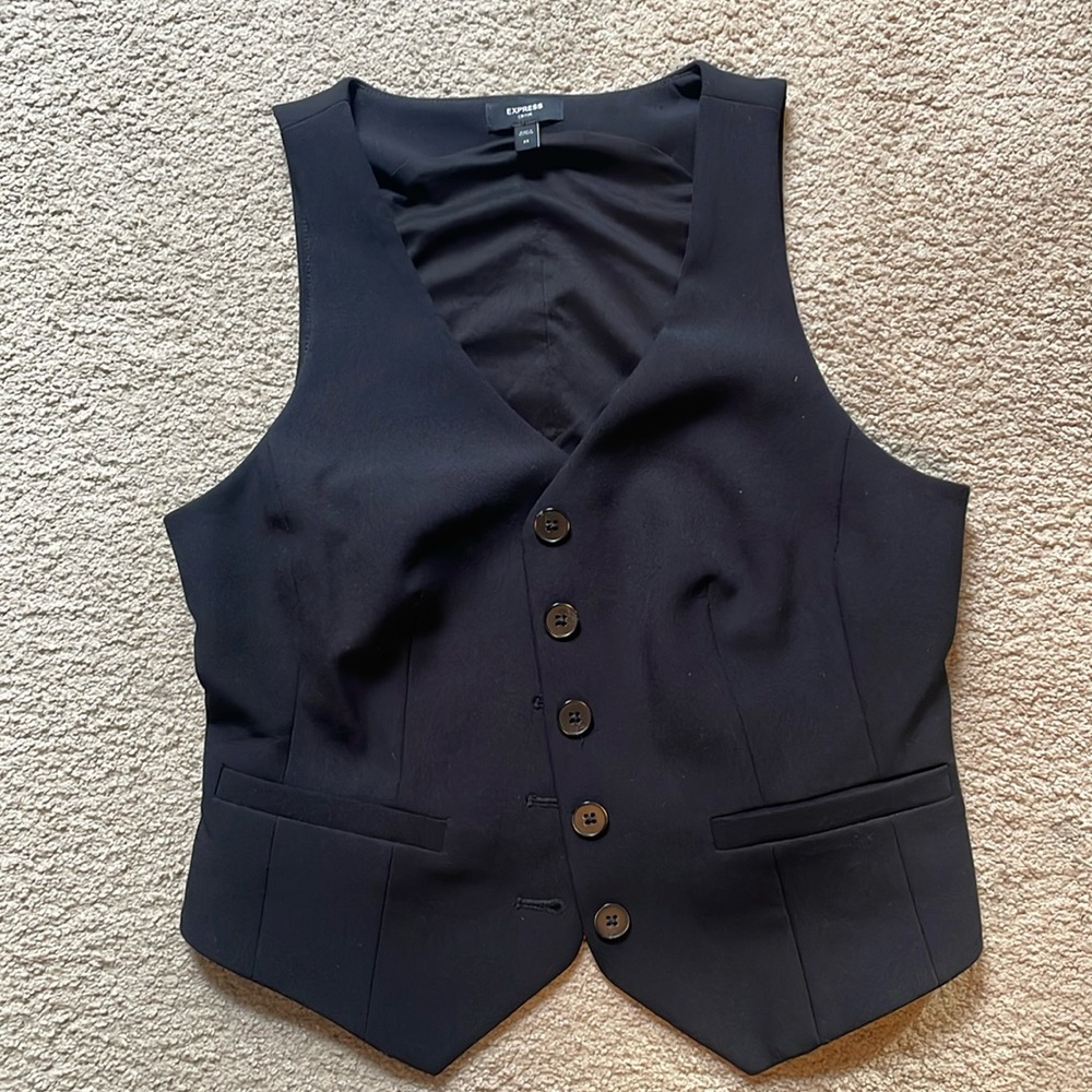 Express Black Vest